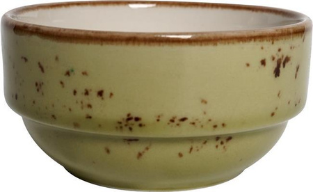 Miska sztaplowana Olive 80 mm kremowa 