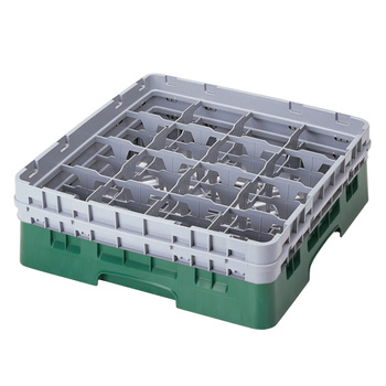 Kosz na szkło - śr. szk. 10,9, wys. 32 cm niebieski