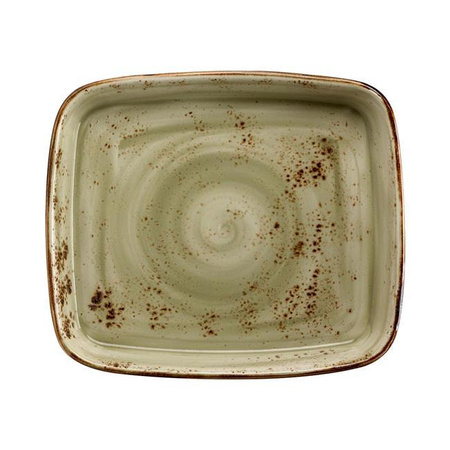 Naczynie prostokątne 355 x 305 mm Craft Green 
