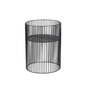 TURN kosz metalowy czarny, 26 x 36 cm