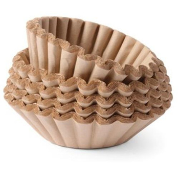 Filtry papierowe do ekspresów przelewowych, śr. 255 mm, Hendi 208656  - zestaw 100 szt.