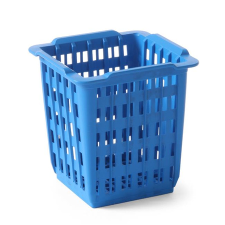 Koszyk na sztućce do zmywarek gastronomicznych Hendi, niebieski