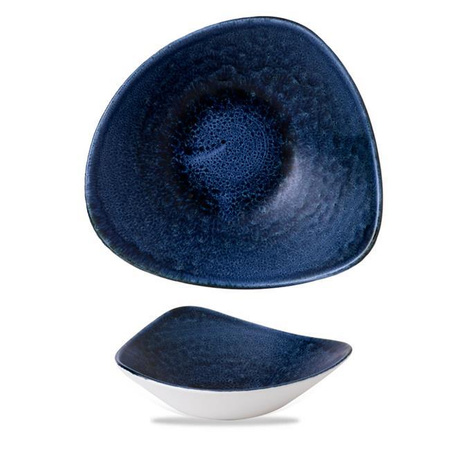 Miska trójkątna 600 ml Stonecast Plume Ultramarine Churchill