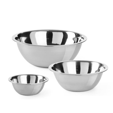 Miska, śr. 25,9 cm, poj. 3,3 l, nierdzewna Hendi 517406
