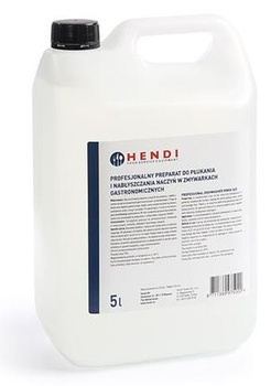 Płyn nabłyszczający do zmywarki gastronomicznej, Hendi, poj. 5 l