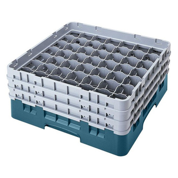 Kosz na szkło - szklanki max. śr.6 cm, wys. 9 cm niebieski