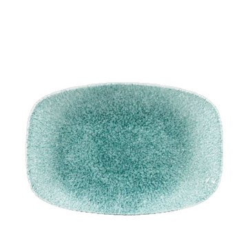 Talerz prostokątny 199 x 300 mm Raku Jade Green