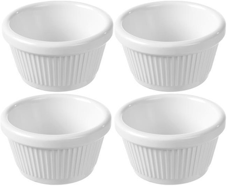 Ramekin z melaminy, 70mm, zestaw 4szt