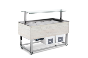 ES Blue+ 3 H ﻿﻿Witryna chłodnicza 3x GN 1/1 150 mm