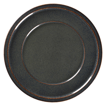 STONE Talerz płaski 24 cm wulkaniczny