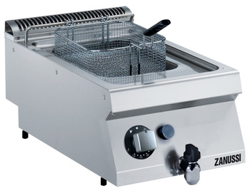 FRYTOWNICA GAZOWA 7 L NASTAWNA, KOMORA "V", 7 KW, 400 MM