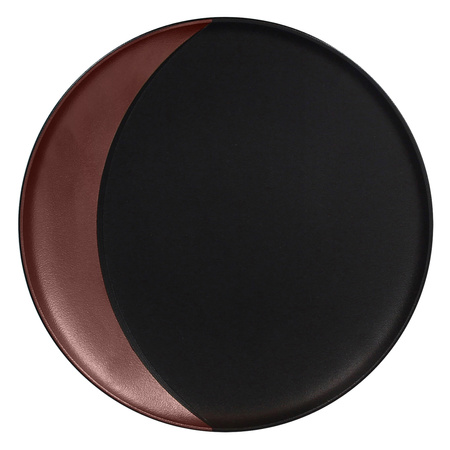 Metalfusion talerz głęboki brązowy 27cm