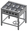 Trzon gastronomiczny Egaz TG 4725.2 900x700x850 mm