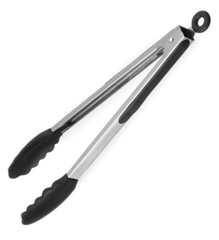 Szczypce uniwersalne silikonowane, dł. 40 cm, nierdzewne Hendi 171325