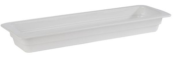 Pojemnik GN 2/4 60mm porcelanowy biały