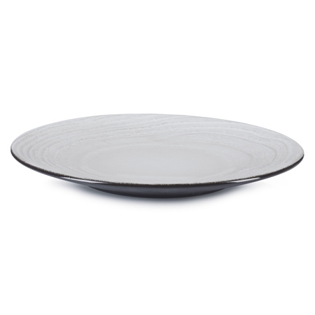SWELL Talerz płaski 21,5 cm biały piasek