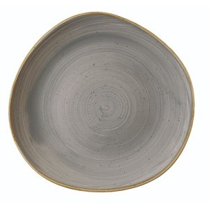 STONECAST PEPPERCORN GREY Talerz płytki Organic 286 mm/12 szt.