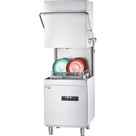 Zmywarko wyparzarka, kapturowa, Digital, dozownik płynu myjącego, pompa wspomagająca płukanie, P 10.8 kW, U 400 V