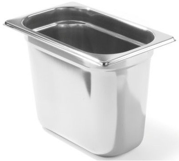 Pojemnik GN 1/4 200, nierdzewny Hendi Profi Line 801604