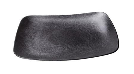 DAZZLE BLACK TALERZ KWADRATOWY 300X300 MM