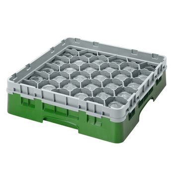 Kosz na szkło - śr. szkl. 7,9 cm, wys. 13,2 cm zielony