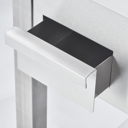 Płyta grillowa elektryczna, gładka, Gredil, 800x700x850 mm, P 8.1 kW, U 400 V