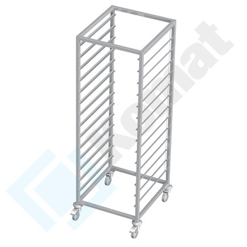 Regał jezdny na pojemniki GN 2/1 605x660 mm t=110 KRT-351