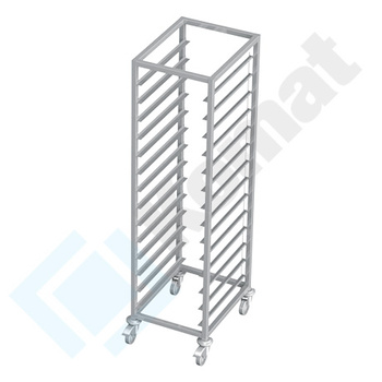 Regał jezdny na tace 670x610 mm t=110 KRT-354