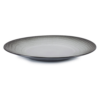 SWELL Talerz płaski 28,3 cm czarny piasek