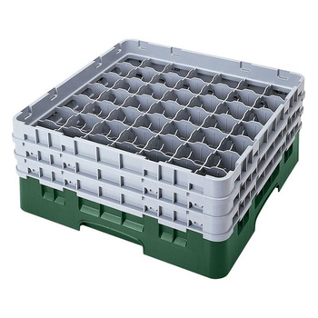 Kosz na szkło - szklanki max. śr. 6 cm, wys. 9 cm zielony