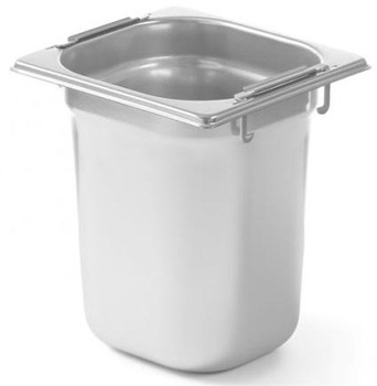 Pojemnik GN 1/6 z uchwytami, nierdzewny Hendi Profi Line 803707