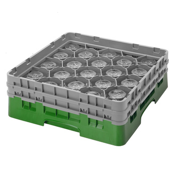 Kosz na filiżanki śr. 9,84 cm wys.21,6 cm zielony