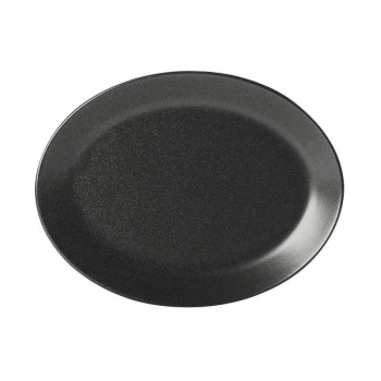 Półmisek owalny Coal Seasons 300 x 150 mm czarny