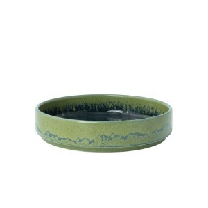 AURORA VESUVIUS BURNT EMERALD talerz z wysokim rantem sztaplowany 135 mm /12