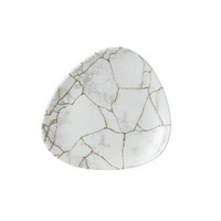 STUDIO PRINTS KINTSUGI AGATE GREY Talerz płytki trójkątny 192 mm/12 szt.