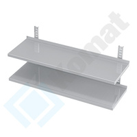 Półka wisząca podwójna przestawna 1500x400 mm KPT-093