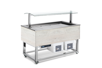 ES Blue+ 4 RAL ﻿﻿Witryna chłodnicza 4x GN 1/1 150 mm