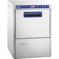 Zmywarka uniwersalna z dozownikami detergentów, wbudowanym zmiękczaczem i pompą zrzutową, P 6,4 kW