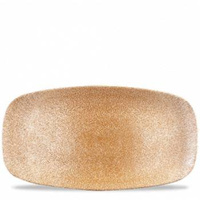 Półmisek prostokątny 153 x 298 mm Raku Garnet Orange