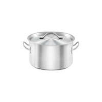 Garnek średni z pokrywką, stalowy, Basic, O 160 mm, V 1.9 l