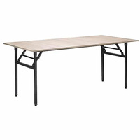 Stół bankietowy prostokątny 200x75cm dąb sonoma