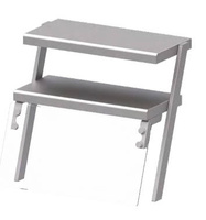 Nadstawka podwójna z oświetleniem 434x450x700 mm