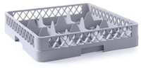 Kosz do zmywarek gastronomicznych Hendi, na szkło (9 elementów)
