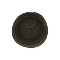 STONECAST PATINA IRON BLACK TALERZ PŁASKI ŚR. 186 MM