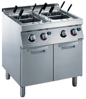 MAKARONIARKA GAZOWA 2 KOMOROWA 2 X 24,5 L NA PODSTAWIE, 23 KW, 800 MM