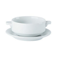 Porcelite bulionówka z uchwytem 280ml