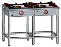 Kuchnia gazowa 2 palnikowa Egaz TG-220.2