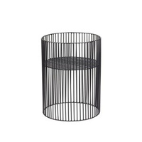 TURN kosz metalowy czarny, 26 x 36 cm