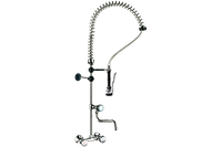 DOC - 4+ Spryskiwacz z baterią ścienną i wylewką