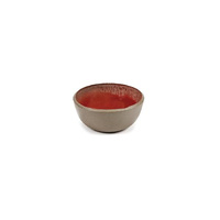 Cement Stone miska 15x6cm czerwony